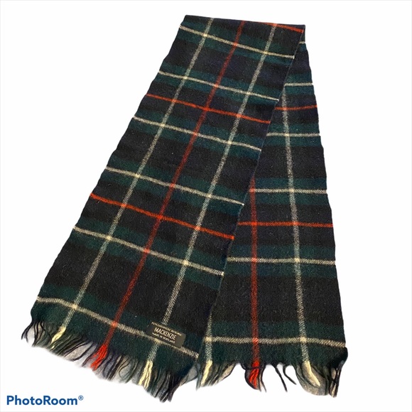Mackenzie Accessories - Rsvd las_nas Mackenzie Scottish Cashmere Wool Plai